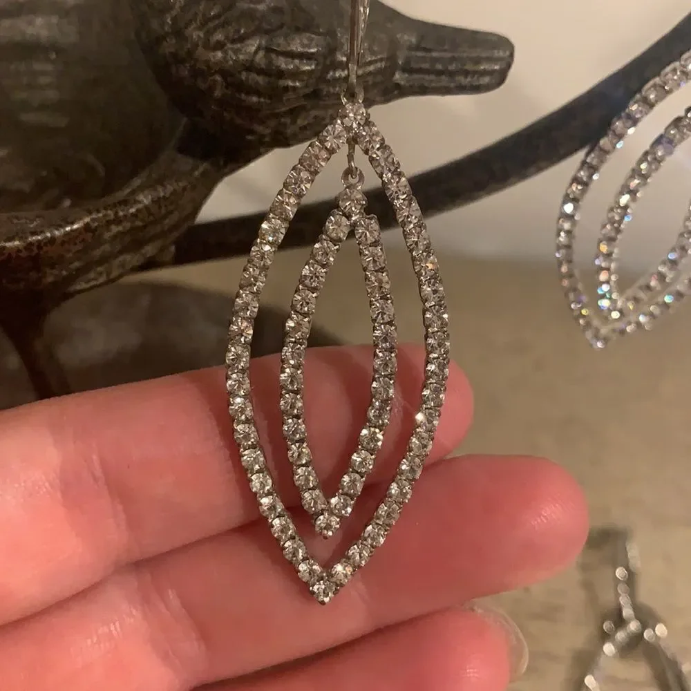 🎉1 hr sale🎉Double layer drop earring - Picture 4 of 5